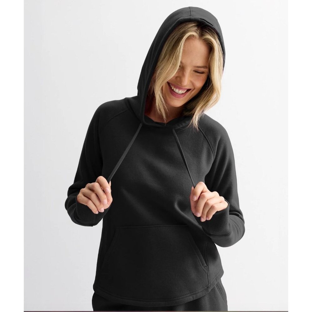 Women's Tek Gear® Ultrasoft Fleece Hoodie Sweatshirt Black Size XXL (20)
